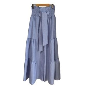 COPY - Blue Smocked pull on pants